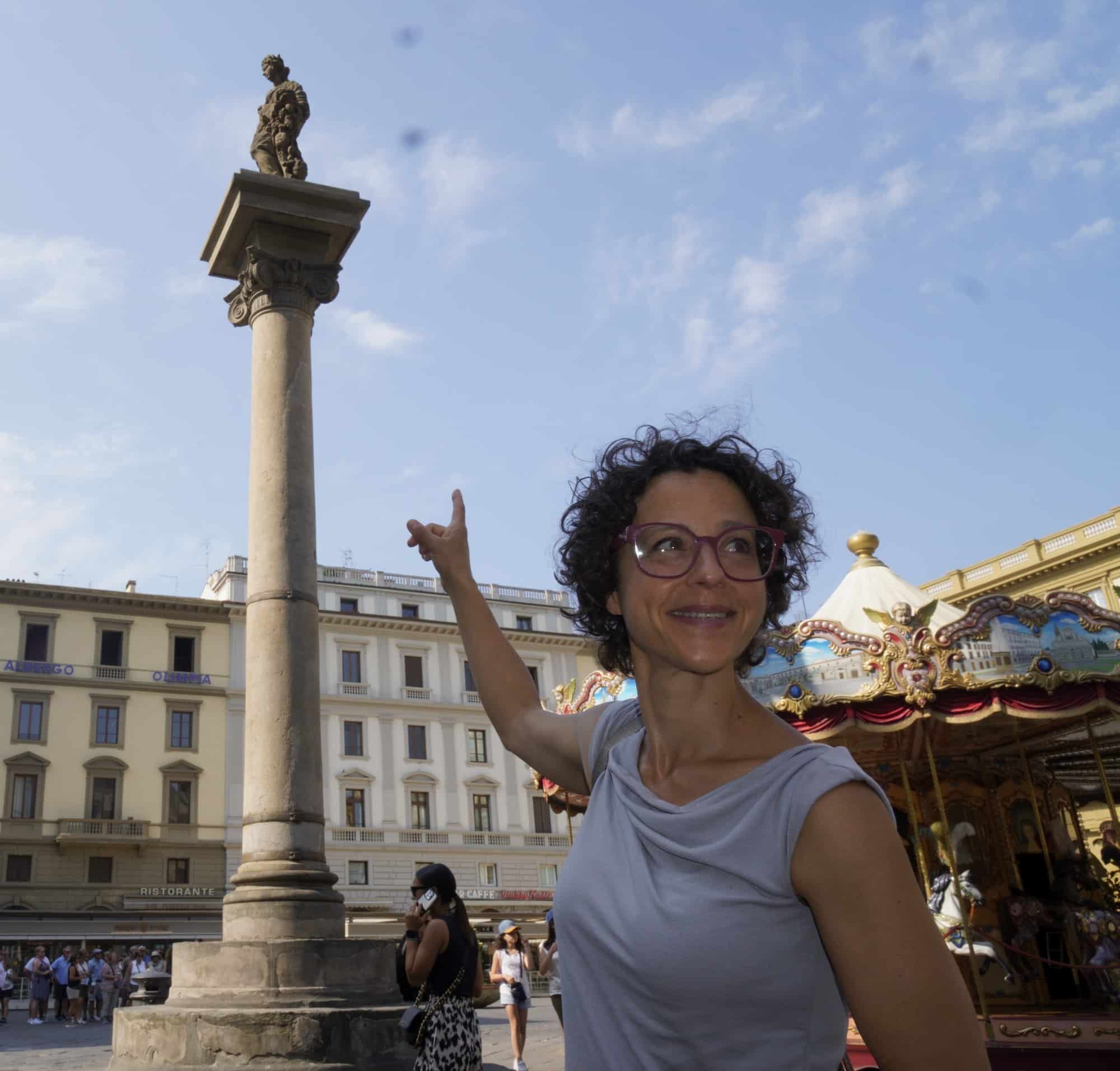 florence-république-colonne-romaine-visite